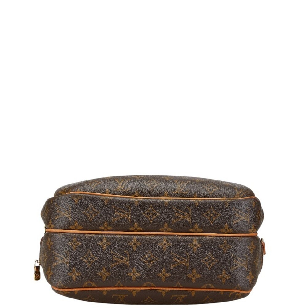 LOUIS VUITTON Authentic Brown Monogram Leather Shoulder Bag - Picture 3 of 15